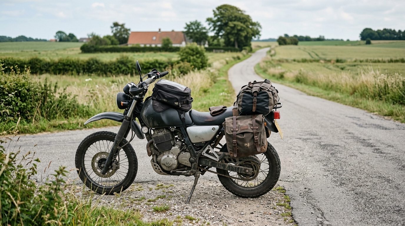 Illustrationsfoto til emnesiden: På tur med motorcyklen